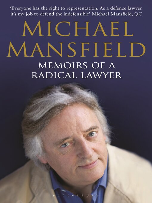 Title details for Memoirs of a Radical Lawyer by Michael Mansfield - Available